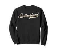 Switzerland Minimalist Vintage Sweatshirt