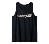 Switzerland Minimalist Vintage Tank Top