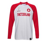 Switzerland, Official Fifa 2022 Classic Long Sleeve T-Shirt, Men's S