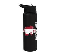 Switzerland Tshirt Schweiz Suisse Swiss Schweizer Jersey Stainless Steel Insulated Water Bottle