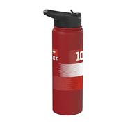 Switzerland Tshirt Schweiz Suisse Swiss Schweizer Jersey Stainless Steel Insulated Water Bottle
