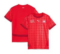Switzerland Womens PUMA Home Shirt 25-26 - Kids