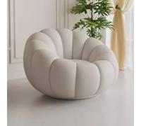 Swivel Accent Chair,Swivel Barrel Chair, Sofa Lounge Club Round Chair, Leisure Chair Accent Chair, Durable and Not Easily Deformed With 360° Swivel Design for Living C