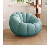 Swivel Accent Chair,Swivel Barrel Chair, Sofa Lounge Club Round Chair, Leisure Chair Accent Chair, Durable and Not Easily Deformed With 360° Swivel Design for Living B