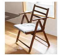 Swivel air Wooden Accent air Dining Armair Folding air with Padded Seats and Kiten for Adults Heavy Duty,Single Comfortable Backrest Lounge air On The Balcony