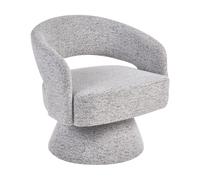 Swivel Armchair EIDAL Grey