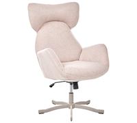 Swivel Armchair SONDERBY Fabric Beige