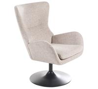 Swivel Armchair VIGGE Beige