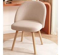- Swivel Armless Stool with Back SupportSeating for Bedroom Beau Room Salon and Dressing Table
