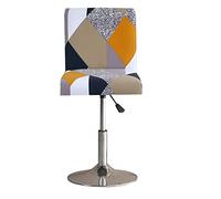 Swivel Bar Stool Covers with Backs,Stretch Bar Stool Covers set of 2 4 6 8 pack Bar Height Dining Chair Covers,Barstool Chair Covers for Home Kitchen Dining Room Pub Counter ( Color : #22 , Size : 2pc