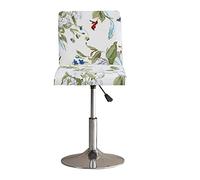 Swivel Bar Stool Covers with Backs,Stretch Bar Stool Covers set of 2 4 6 8 pack Bar Height Dining Chair Covers,Barstool Chair Covers for Home Kitchen Dining Room Pub Counter ( Color : #25 , Size : 2pc