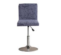 Swivel Bar Stool Covers with Backs,Stretch Bar Stool Covers set of 2 4 6 8 pack Bar Height Dining Chair Covers,Barstool Chair Covers for Home Kitchen Dining Room Pub Counter ( Color : #47 , Size : 2pc