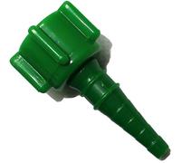 Swivel Barb (Christmas Tree) Oxygen Tubing Green Nipple Connector (Each)