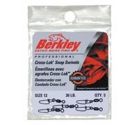 Swivel Berkley Mc Mahon Cross-Lok (x5) Noir Taille 5