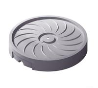 Swivel Caster Plant Pot Roller for Indoor Use, Featuring Water Drainage and Storage to Safeguard Plant Roots During Movement (Grey 26CM)