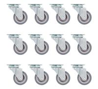 Swivel Casters Trolley Moving Wheels Furniture Caster Trolley Caster vidaXL