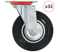 Swivel Casters Trolley Moving Wheels Furniture Caster Trolley Caster vidaXL