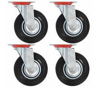 Swivel Casters Trolley Moving Wheels Furniture Caster Trolley Caster vidaXL