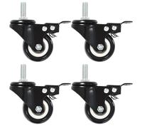 Swivel Casters with Brakes Swivel Wheel Swivel Wheels Trolley Caster vidaXL