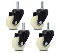 Swivel Casters with PlateUniversal Replacement Wheels for Carts Furniture WorkbenchesSmall 25mm Industrial Casters for HeavyDuty Use