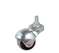 Swivel Castor Wheels 1 Piece 1.5 Inch 8Mm/10Mm Spherical Nylon Caster Furniture Coffee Table Tpr Silent(E)