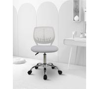 Swivel Chair Ergonomic Rolling Adjustable Gas Lift Kids Children Teens Study 360 Swivel Armless Chair Seat With Wheels Hygrad Built to Survive Light Grey One Size