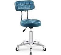 Swivel Chair - Modern Minimalist Office Stool with Backrest for Home and Dorm Use, Ergonomic Design for Comfort and Support, Ideal for Workspaces and Study Areas