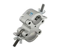 Swivel Clamp Turn Stage Hook Clamp Adjustable Wrap Around Clamp O Clamp DJ Light Pole Clamp for Stage Event Spotlights