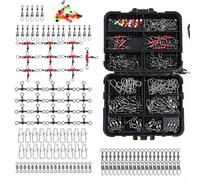 Swivel Connector Pack 140pcs Designed for Fishing Line Management and Terminal Tackle Attachment at For Sea