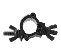 Swivel Coupler for Round Pipe, Aluminum Alloy Scaffold Clamp Connector with Wing Nut, Cross Fixed Clamp Fitting for Stage Rigging System