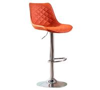 Swivel Faux Leather Kitchen Breakfast Bar Stool Adjustable Counter Height Stool Hydraulic Bar Chair Kitchen Island Dining Chair for Home, Pub, Shops