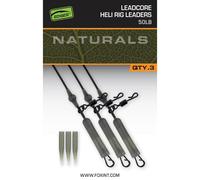 swivel Fox Leadcore Heli (x3) Noir 75 cm