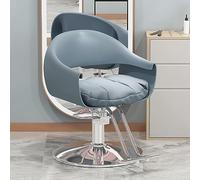 Swivel Hairdressing Chair - Hydraulic Barber Chair with Backrest & Footrest for Salons, Spas, and Barbershops