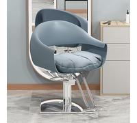 Swivel Hairdressing Chair - Hydraulic Barber Chair with Backrest & Footrest for Salons, Spas, and Barbershops