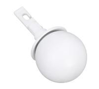 Swivel Head Rolling Ball Tip Replacement, Hook Style ABS Walking Accessory for Artificial Surfaces, Easy to Install, Essential Mobility Aid for Outdoor Paths, Friction Optimized Design