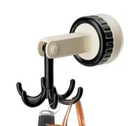 Swivel Hook Hanger, Swivel Hook - Under Cabinet Hooks Utensil Holder, Self-Adhesive All-Purpose Hook, Self-Adhesive Hook Utensil Stand, Multifunctional Under Cabinet Hooks for Kitchen