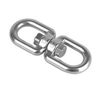 Swivel Hooks,8-character Swivel er | 360°Rotational Climbing Rope Swivels For Children’s Web Tree Swing Setting, Aerial Dance, Hammock