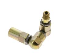 Swivel Joint 3/8'' NPT Male x 1/2'' NPT Female Z-shape Steel PTFE 350bar (4917.5psi)
