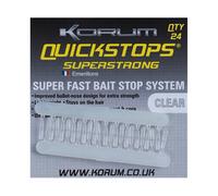 Swivel Korum Quickstops (x5) Blanc TU