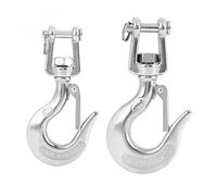 Swivel Lifting Hooks, 304 Stainless Steel Swivel Lifting Hook with Latch Rigging Accessory(650kg)