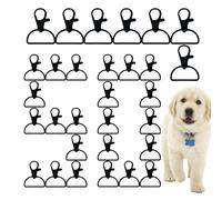 Swivel Lobster Clasp | 50 Piece Jewelry Purse Making Supplies,Metal Lobster Claw Clasps - for Jewelry Purse Making Arts Crafts Lanyard Leather Bag