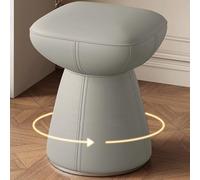 Swivel Makeup Stool - 360-Degree Rotation, Armless Design for Vanity, Living Room, and Office Use