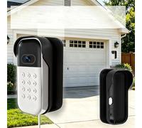 Swivel Mount for myQ Smart Garage Video Keypad,Weatherproof Adjustable Angle Bracket,40°-140°Swivel for Wide Viewing Range,Rainproof Cover with Lens Protection,Easy 3-Minute Installation (Black)