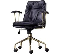 Swivel Office Chair with Arms - Adjustable Task Chair, 200kg Capacity, Executive Design for Home and Office