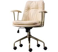 Swivel Office Chair with Arms - Adjustable Task Chair, 200kg Capacity, Executive Design for Home and Office