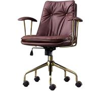 Swivel Office Chair with Arms - Adjustable Task Chair, 200kg Capacity, Executive Design for Home and Office