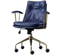 Swivel Office Chair with Arms - Adjustable Task Chair, 200kg Capacity, Executive Design for Home and Office