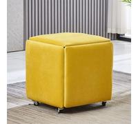 Swivel Rolling Stackable Stool with Adjustable Footrest Versatile Mobile Seating for Home Office and Workshop Use.