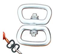 Swivel Snap Hooks, Locking Carabiner Clip,Snap Hooks Aircraft Aluminum Alloy Swivel Hooks - Swivel Carabiner, Rotating Eight Way Ring, Dog Leader Clip for Handmade Dog Collar, Luggage Straps