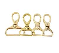 Swivel Snap Hooks, Multicolor Swivel Snap Hooks Lobster Clasp 15-32mm 5/10/20 Pcs(LightGold,20mm-20Pcs)